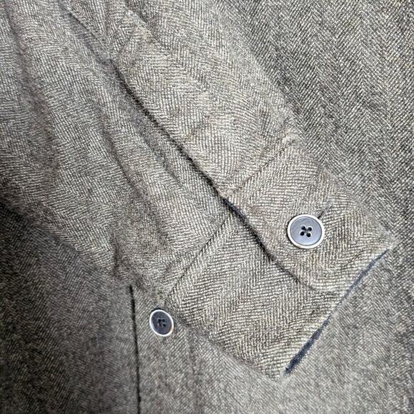 Tommy Bahama Virgin Wool Brown Fall Autumn Cool Weather Jacket Men's Size Large - Picture 4 of 8